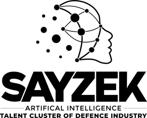 İngilizce dikey siyah logo