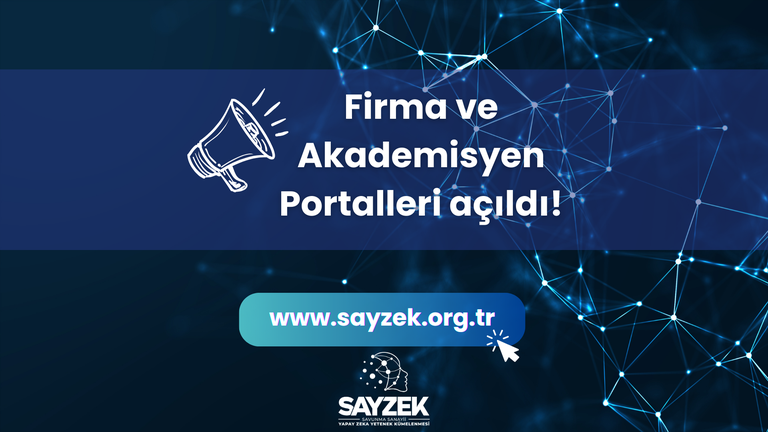 SAYZEK Akademisyen ve Firma Portalleri Erişime Hazır!