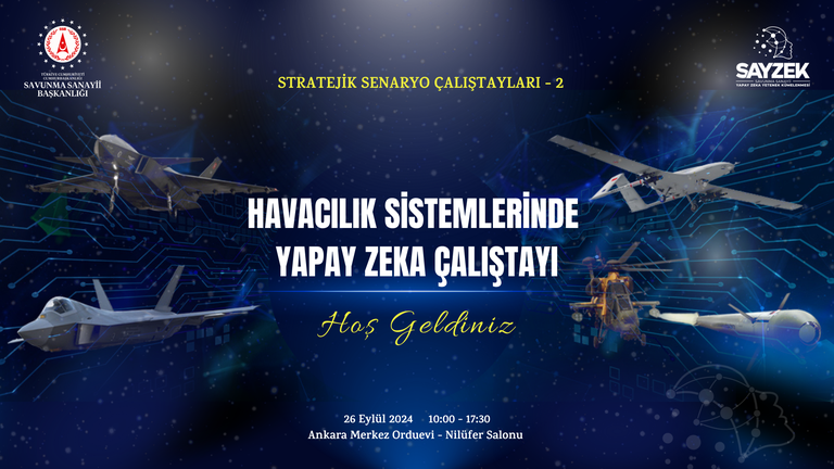 Stratejik Senaryo Çalıştayları “Havacılık Sistemlerinde Yapay Zekâ Çalıştayı” ile Devam Ediyor